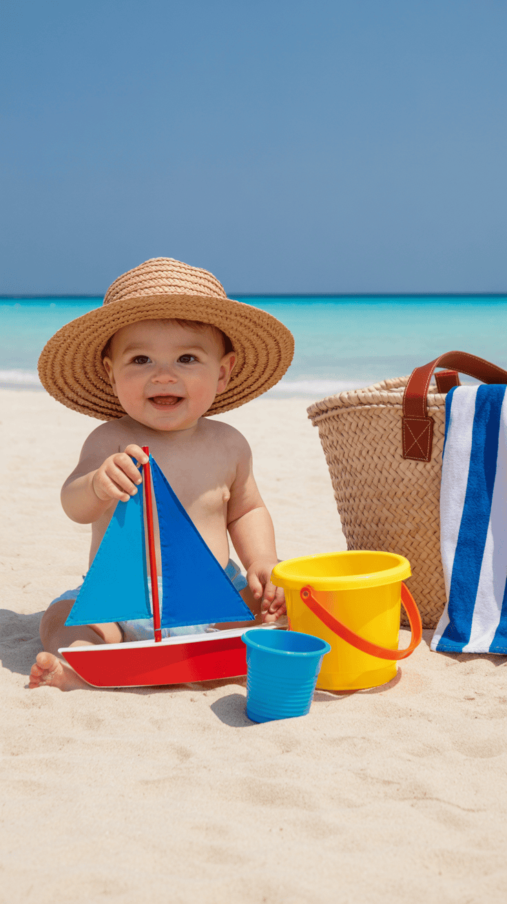 Beach Essentials for Baby That Made Our Trip Way Easier