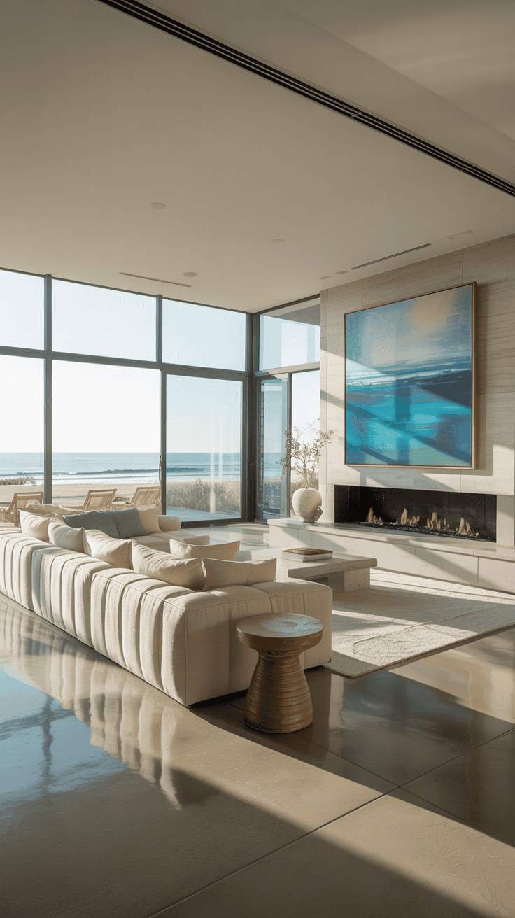 Modern Beach House Interior Design That Feels Light and Fresh - My ...
