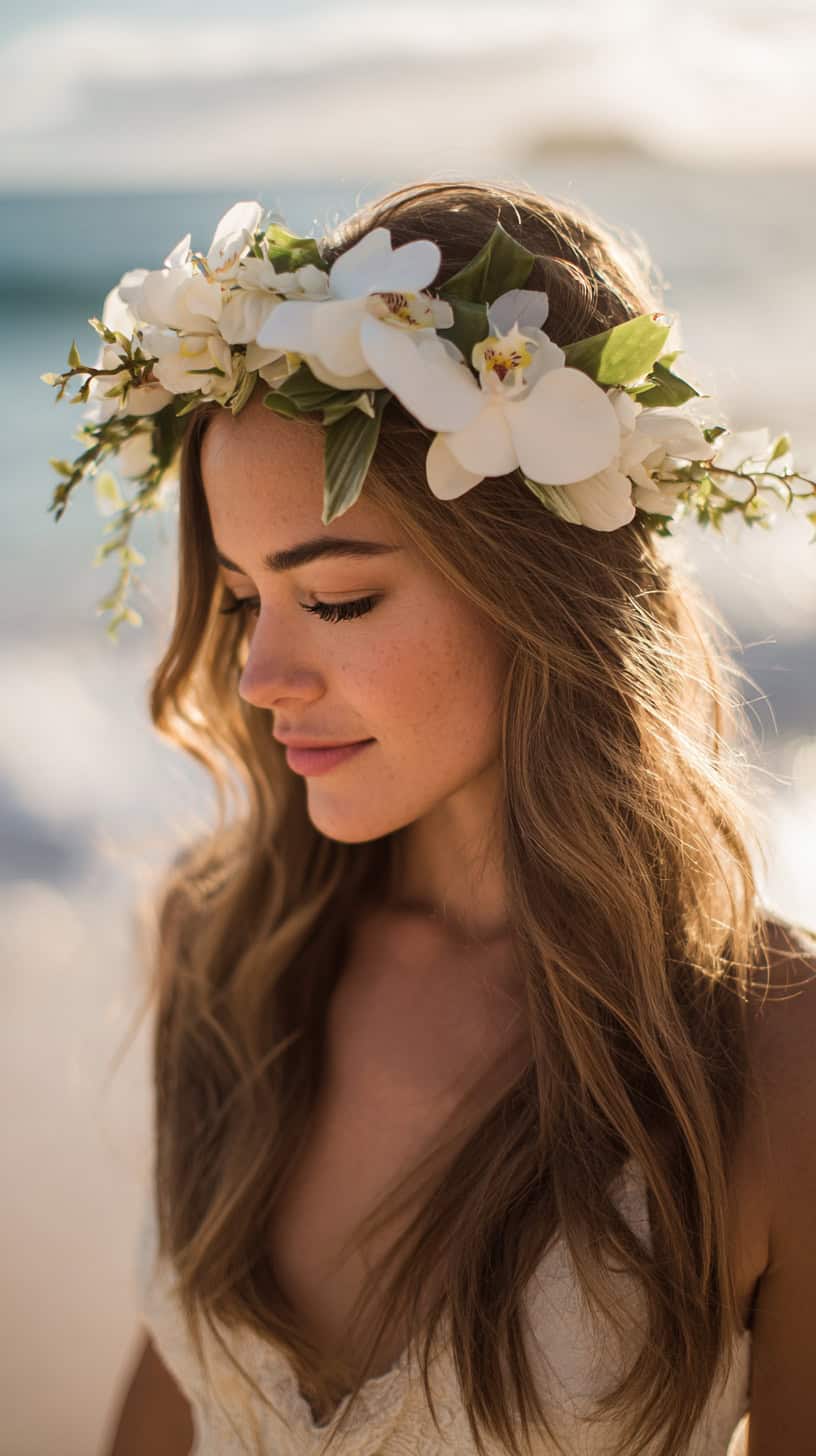 Orchid Flower Crowns - Image 1
