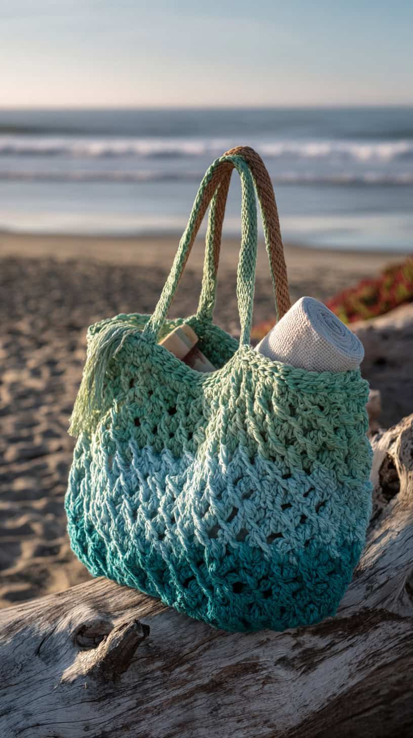 15 Crochet Beach Bag Ideas for Busy Moms