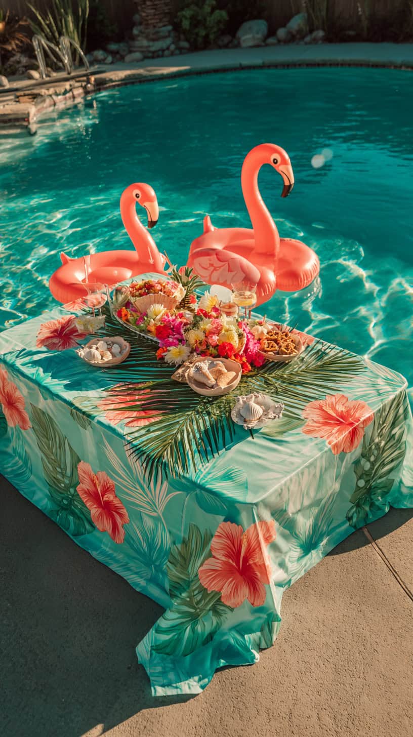 Aloha Themed Party Ideas for Poolside Bliss - Image 1