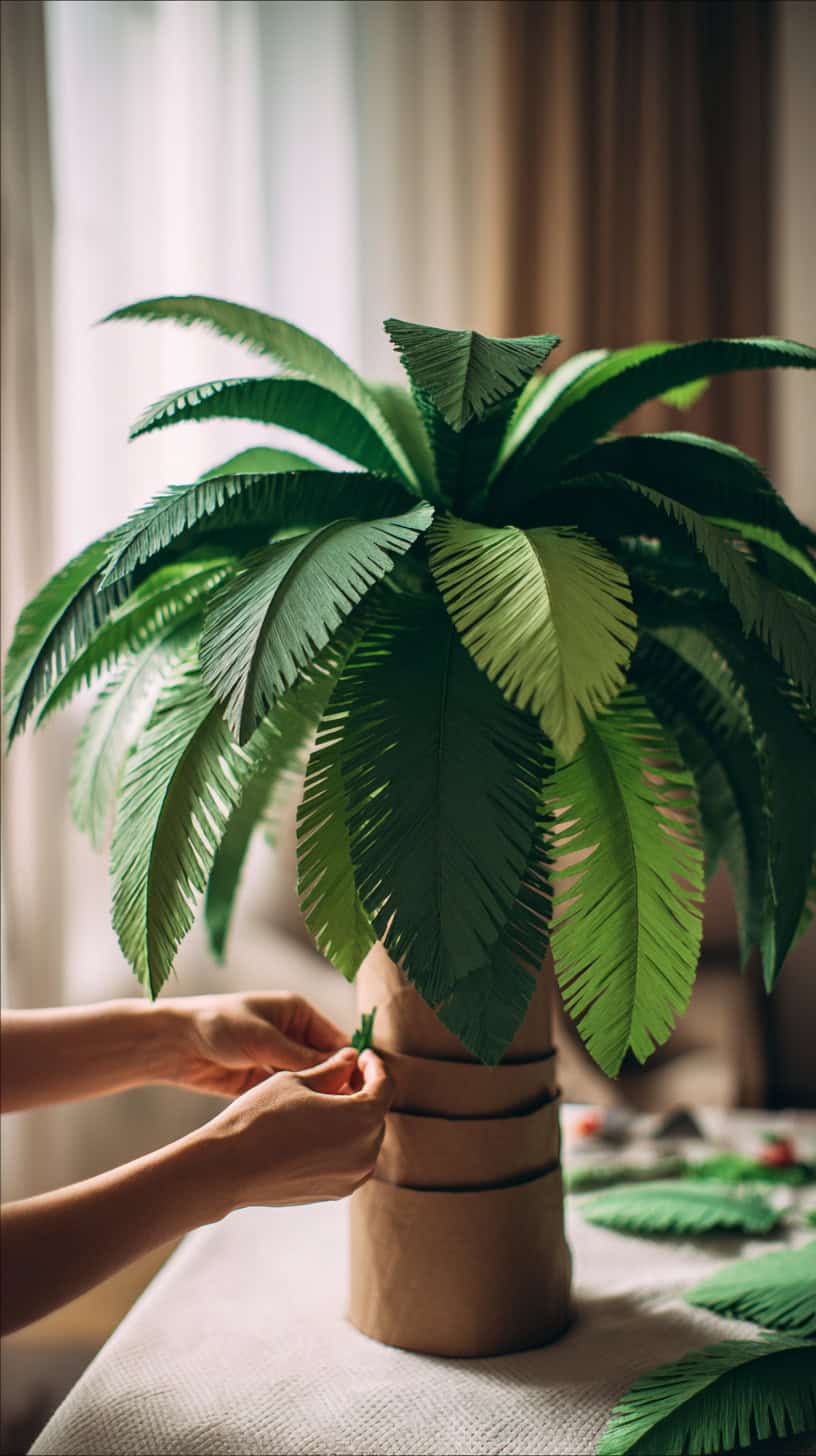 Assembling Your Paper Palm Tree - Image 2