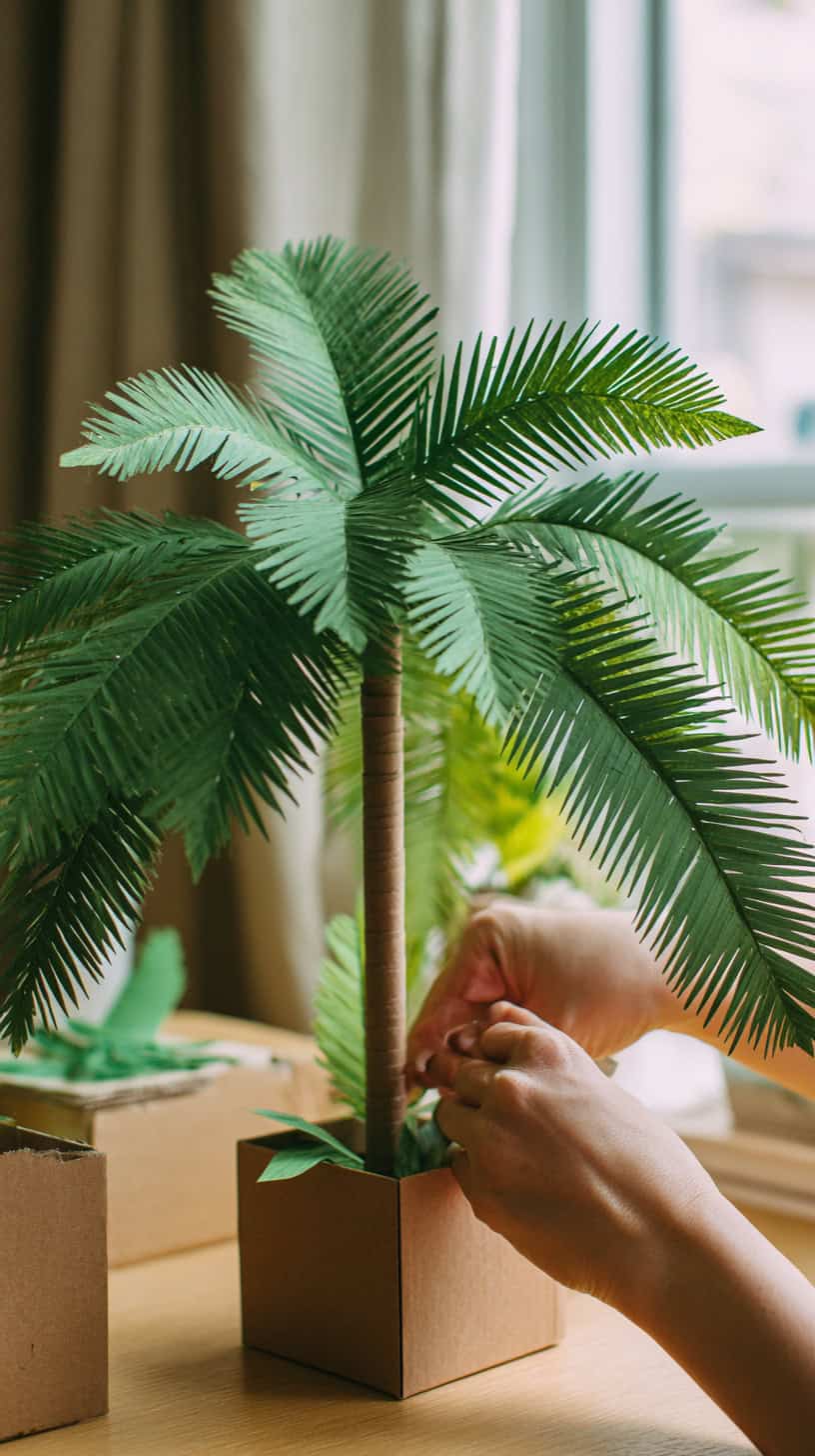Assembling Your Paper Palm Tree - Image 1