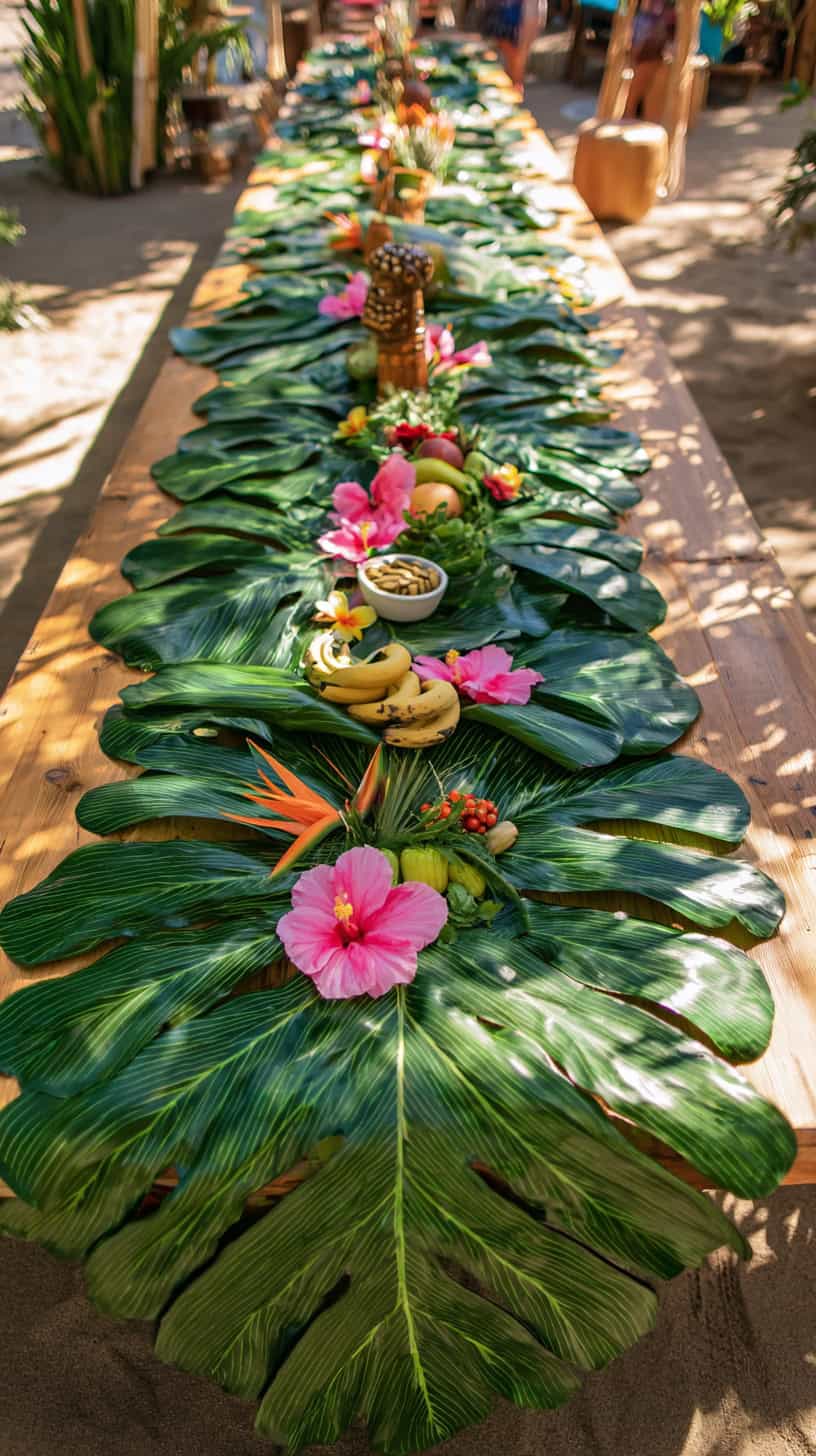 Banana Leaf Table Runners - Image 2