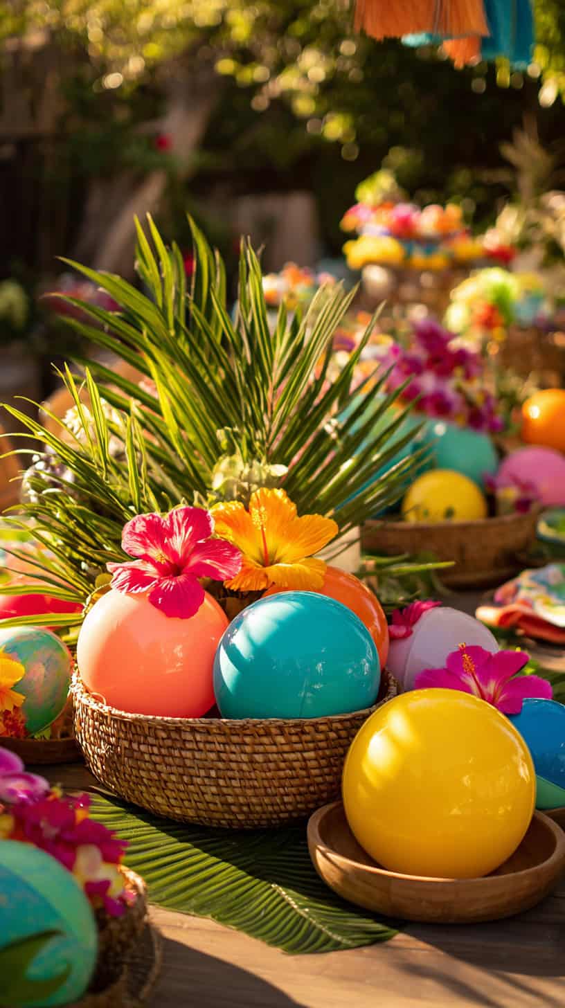 Beach Ball Centerpieces - Image 1
