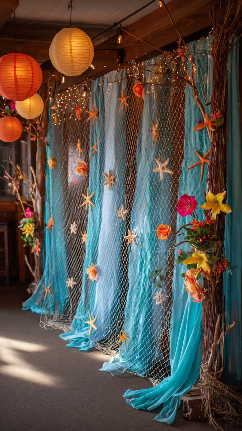 Beach-Themed Backdrop Displays - Image 2