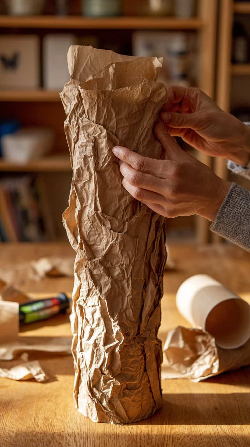 Building the Trunk: Simple Palm Branch Craft - Image 1