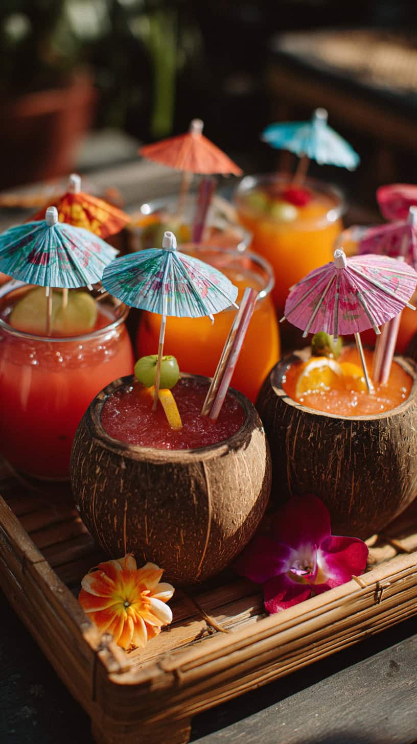 Coconut Drink Glasses - Image 1