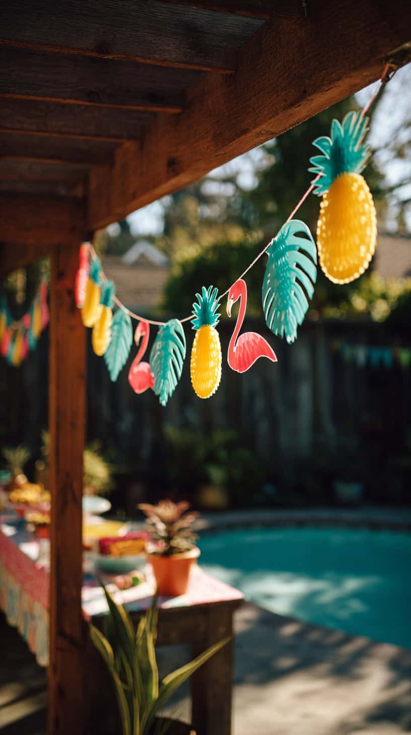 Colorful Paper Garlands - Image 1