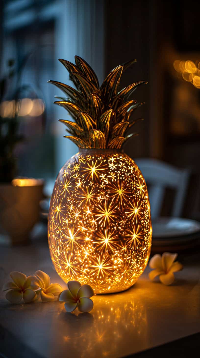 DIY Pineapple Lantern Light - Image 1