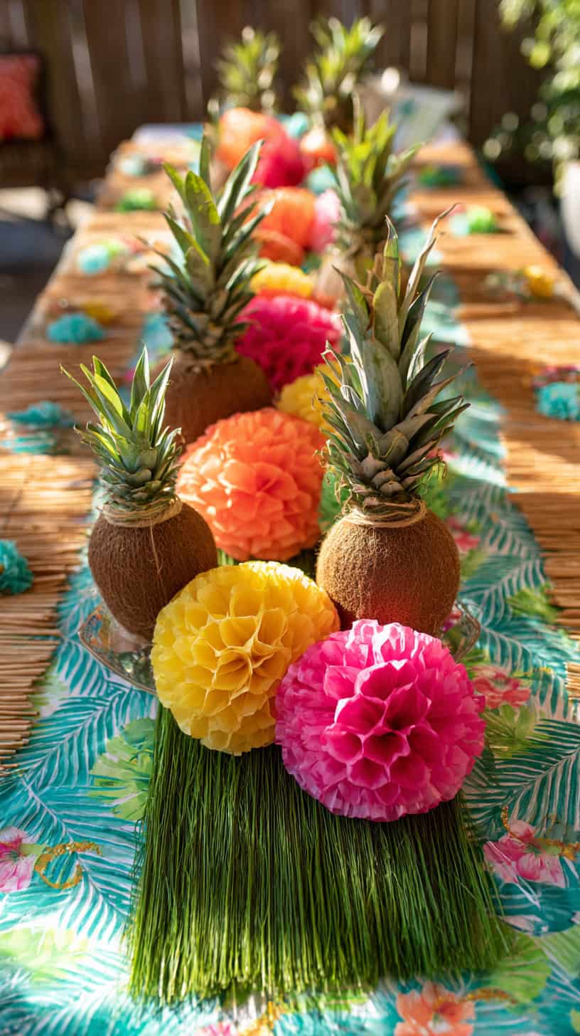 Easy Luau Table Decorations That Wow Everyone - Image 1