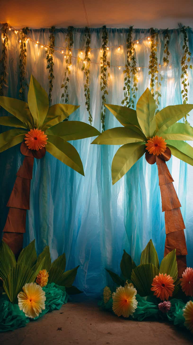Easy Tropical Backdrops and Hawaiian Backgrounds - Image 1