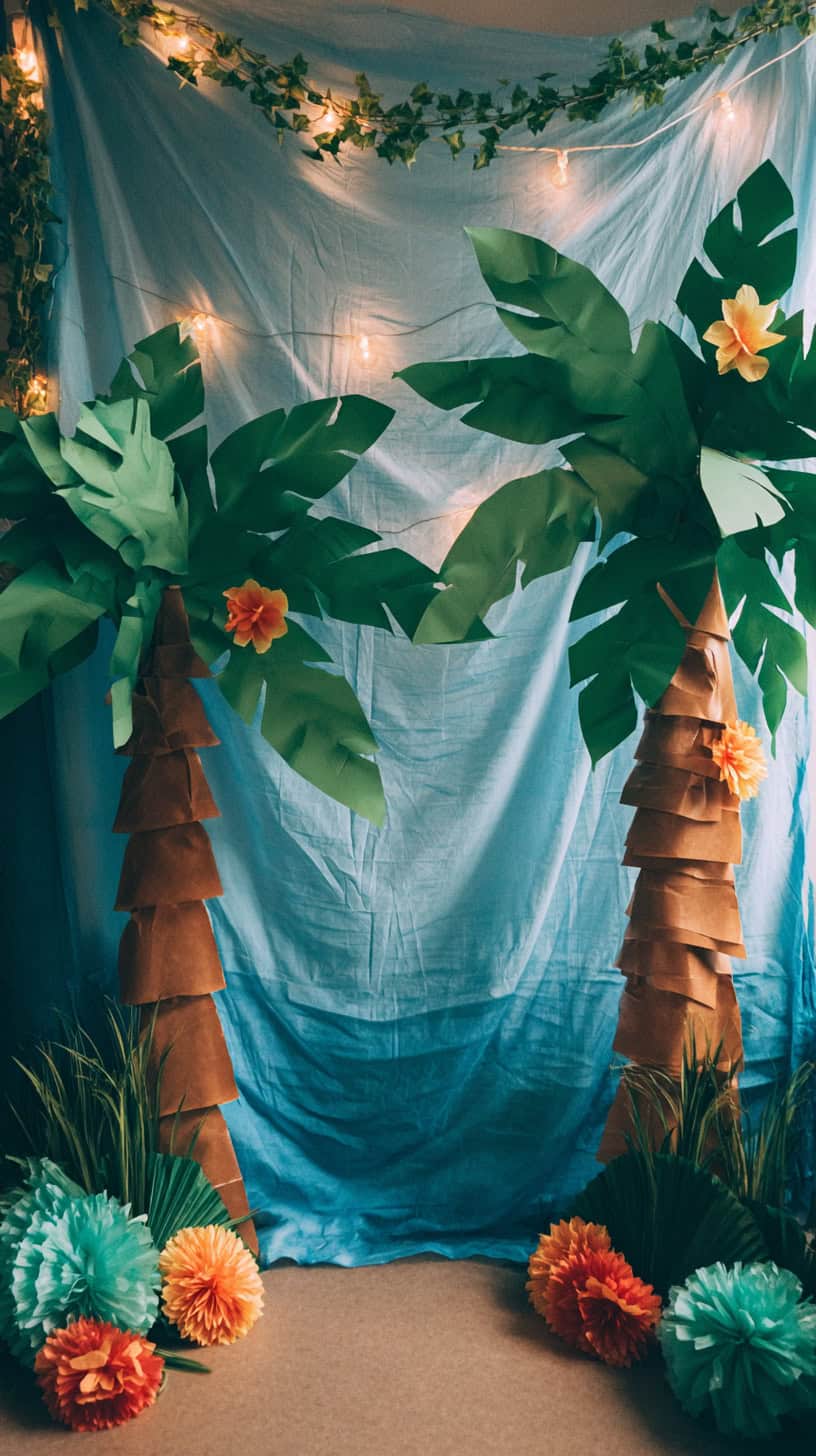 Easy Tropical Backdrops and Hawaiian Backgrounds - Image 2