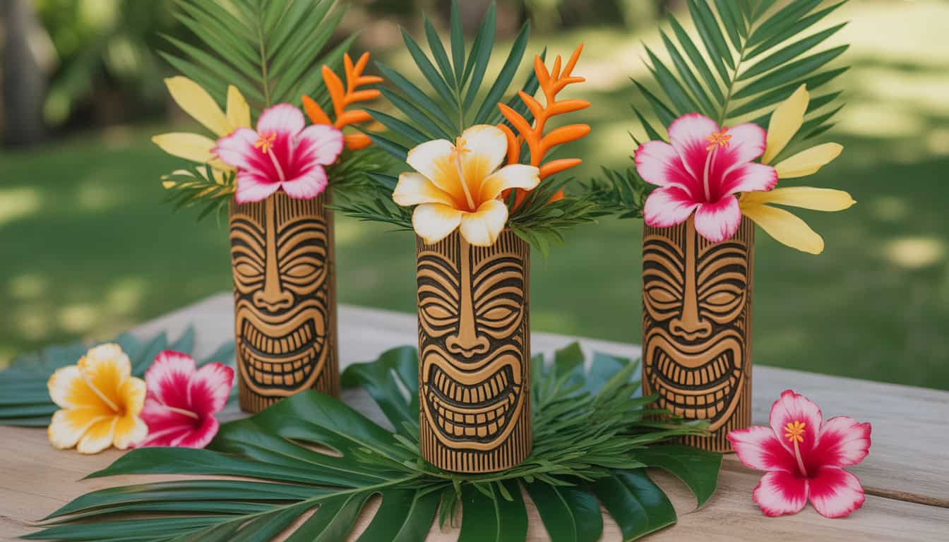 16 Tiki Party Centerpieces for a Classic Luau Vibe