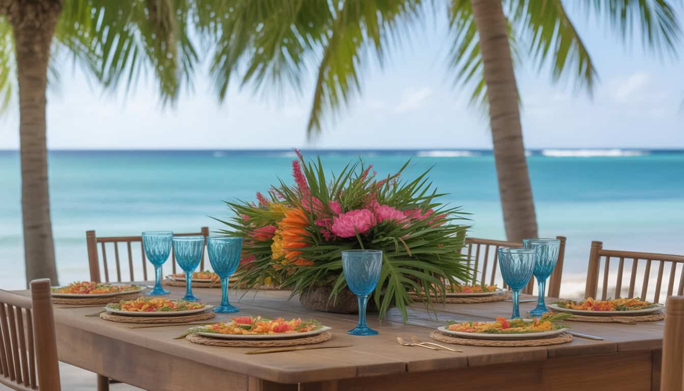 15 Luau Table Setting Ideas for a Colorful Island Feast