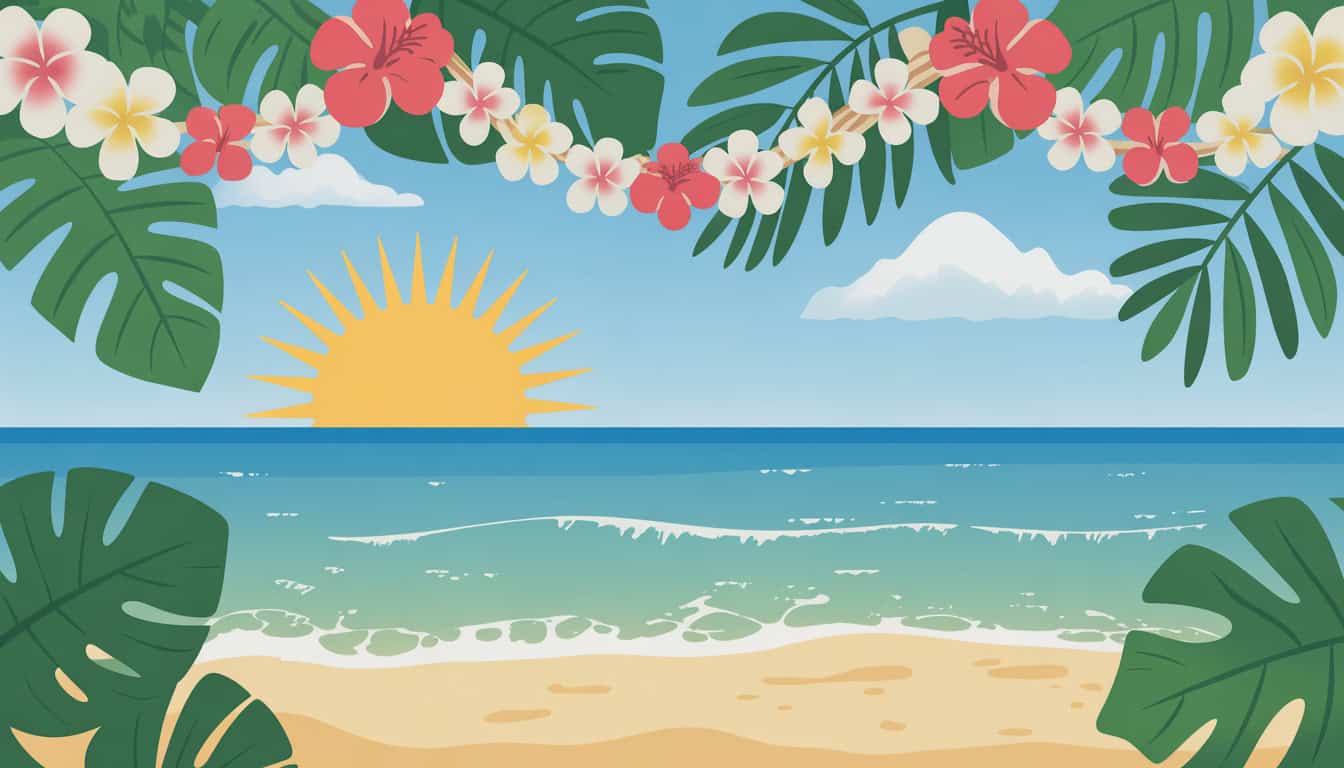 DIY Hawaiian Backdrop Ideas for Parties and Photo Booths