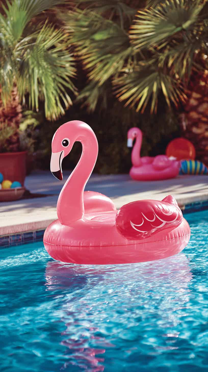 Flamingo Pool Float - Image 2
