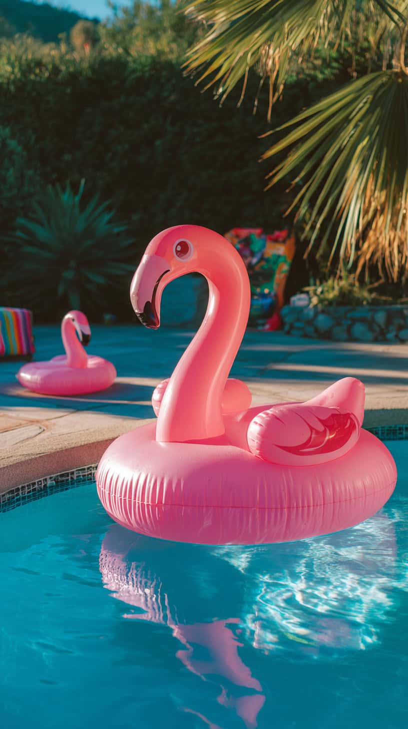 Flamingo Pool Float - Image 1