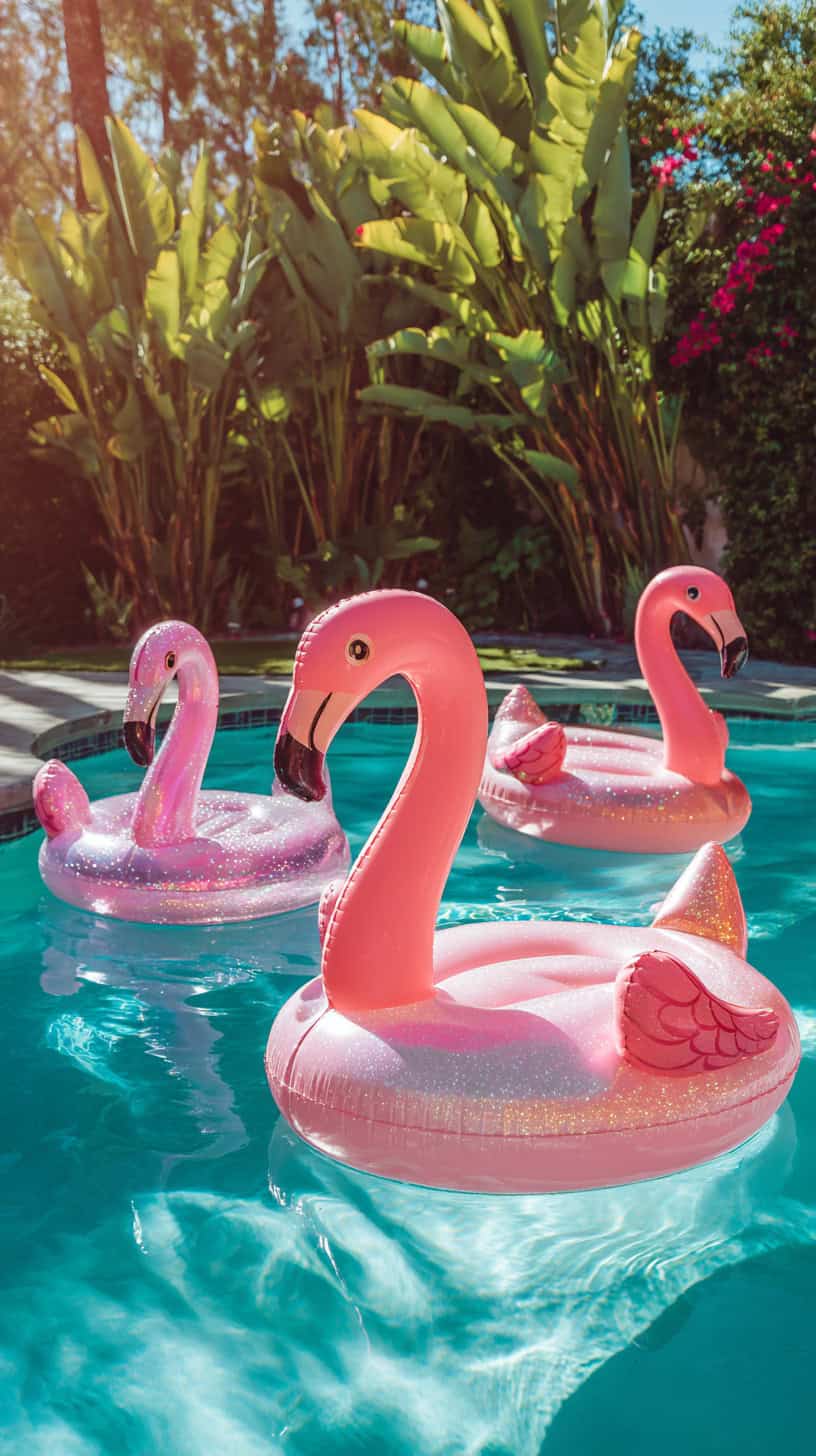 Flamingo Pool Floats - Image 1