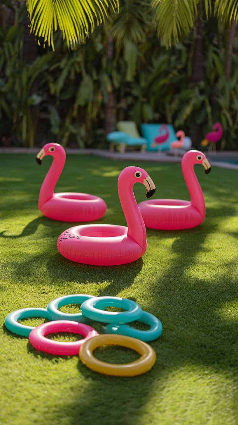 Flamingo Ring Toss