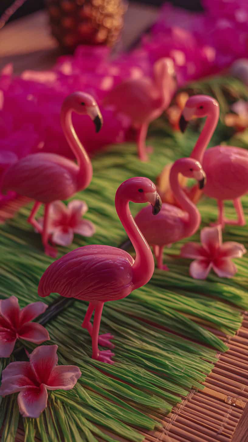 Flamingo Tabletop Fringe - Image 2