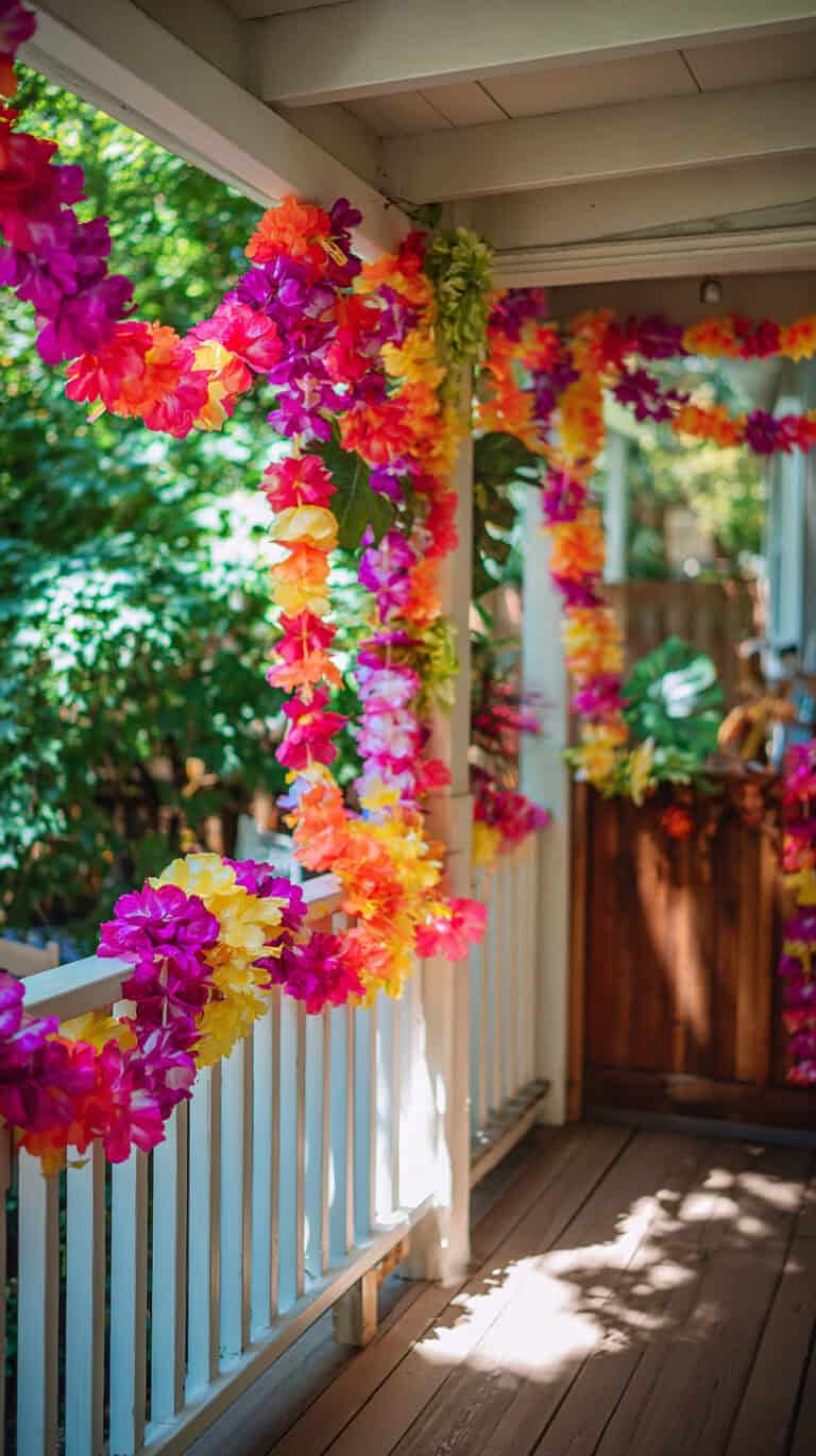 Floral Lei Garland
