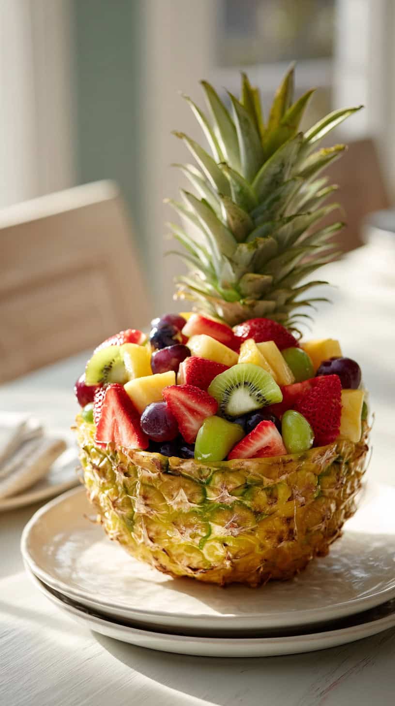 Fruit Salad Bowl Pineapple - Image 2
