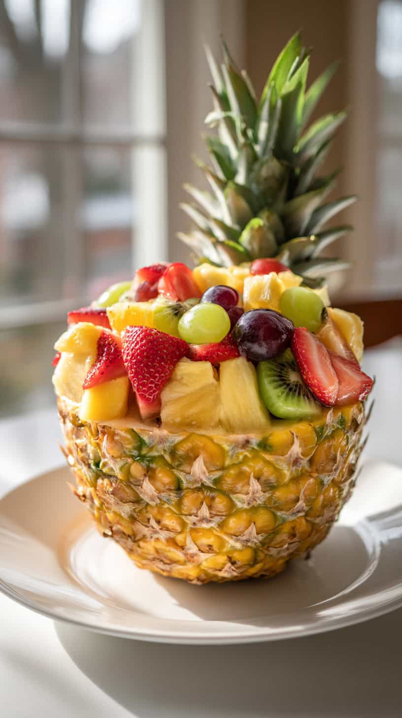 Fruit Salad Bowl Pineapple - Image 1
