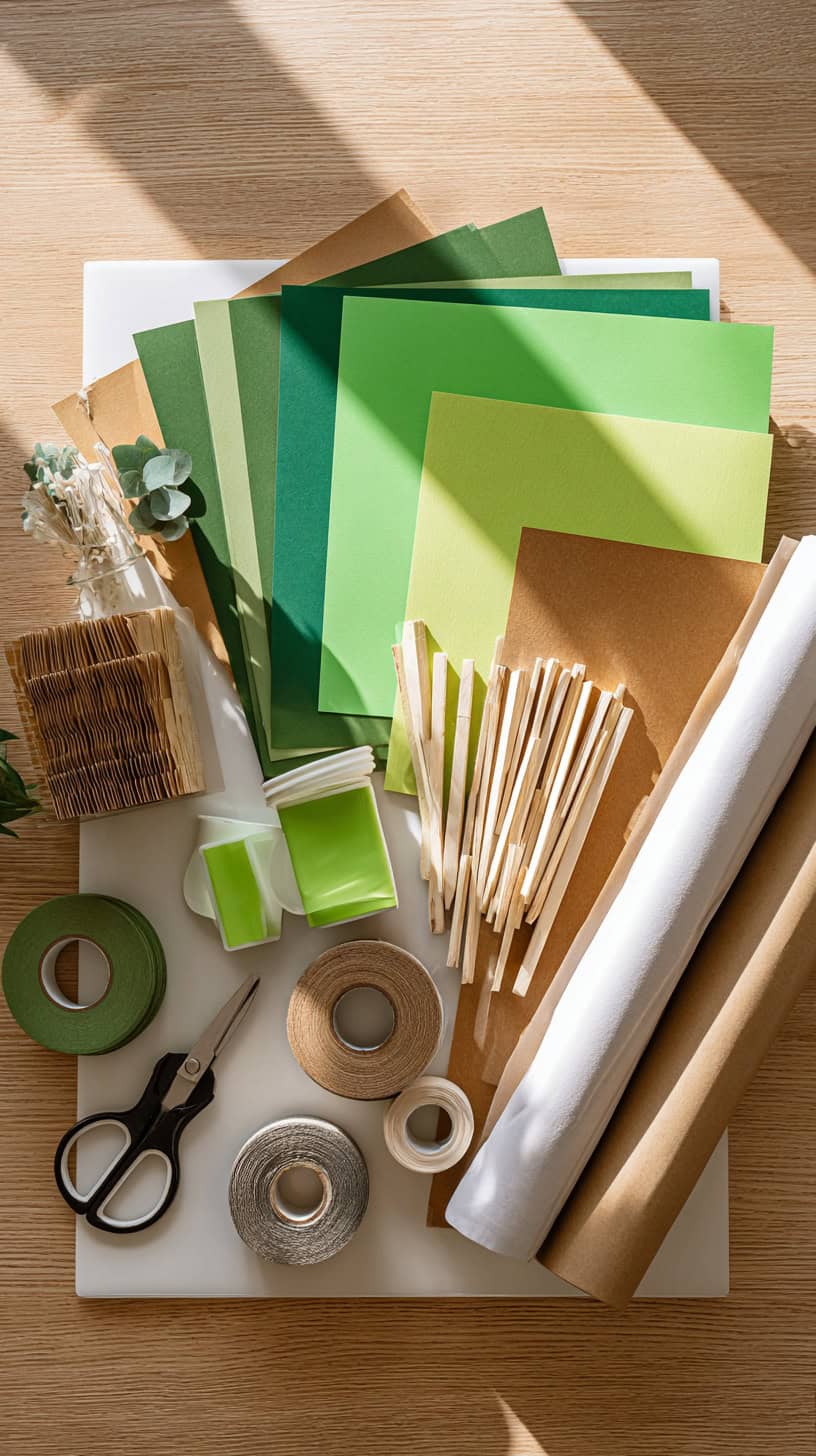 Gathering Supplies for Fake Palm Trees - Image 2