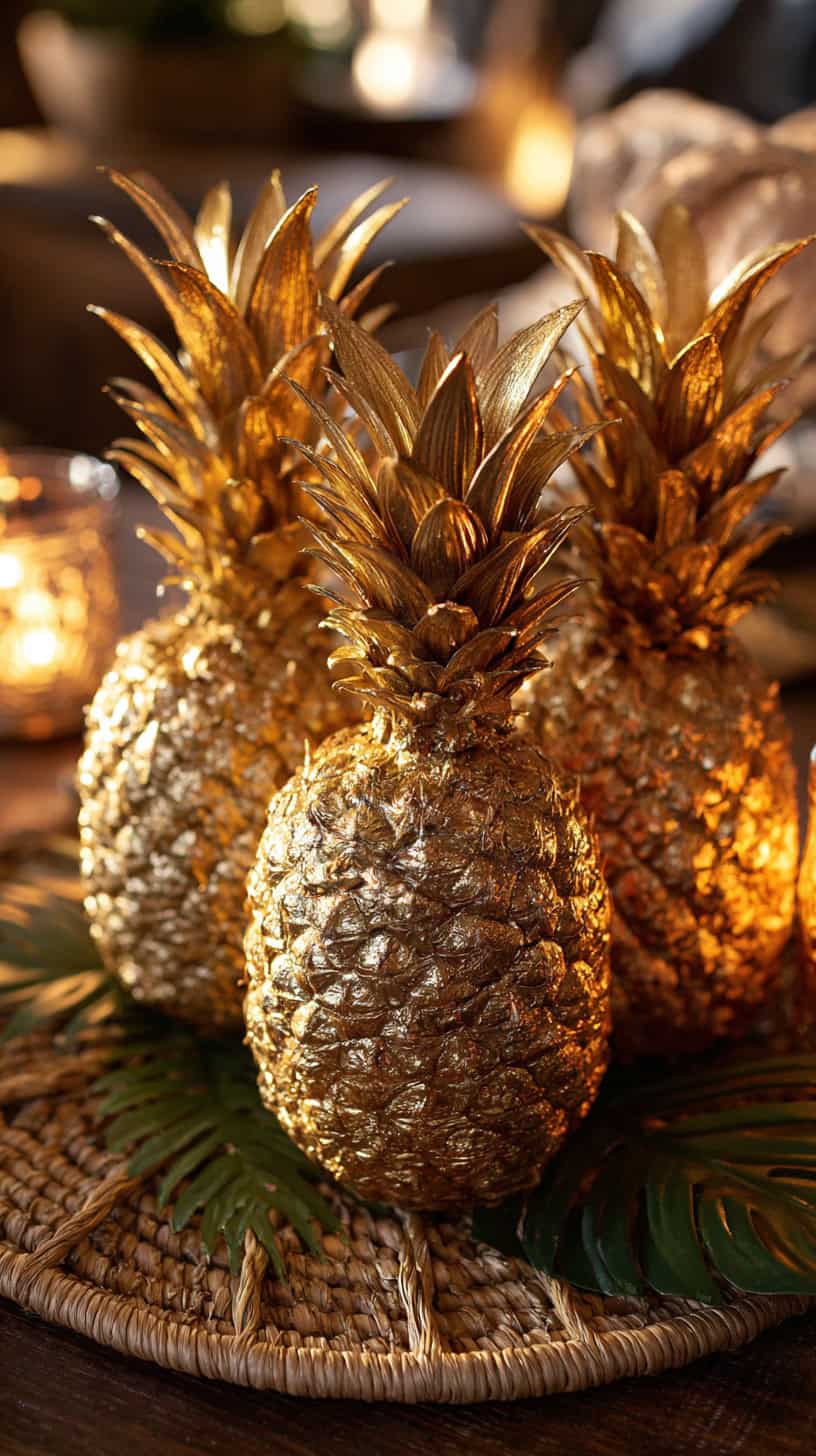 Gold Dipped Pineapples - Image 1