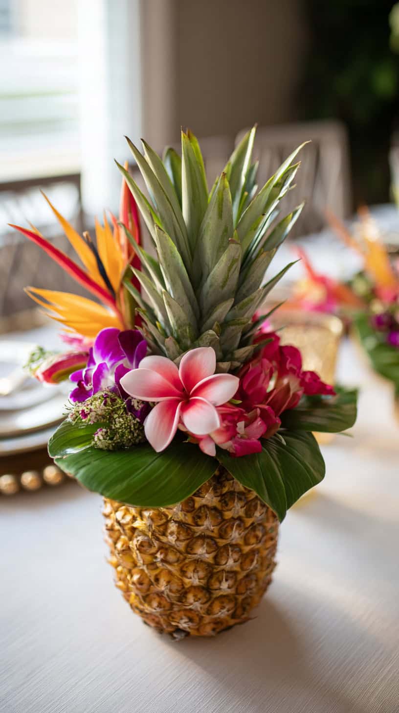 Hawaiian Flower Crown Pineapple - Image 2