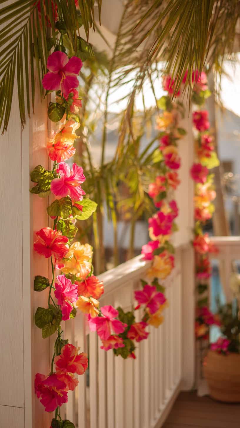 Hibiscus Flower Garland - Image 2