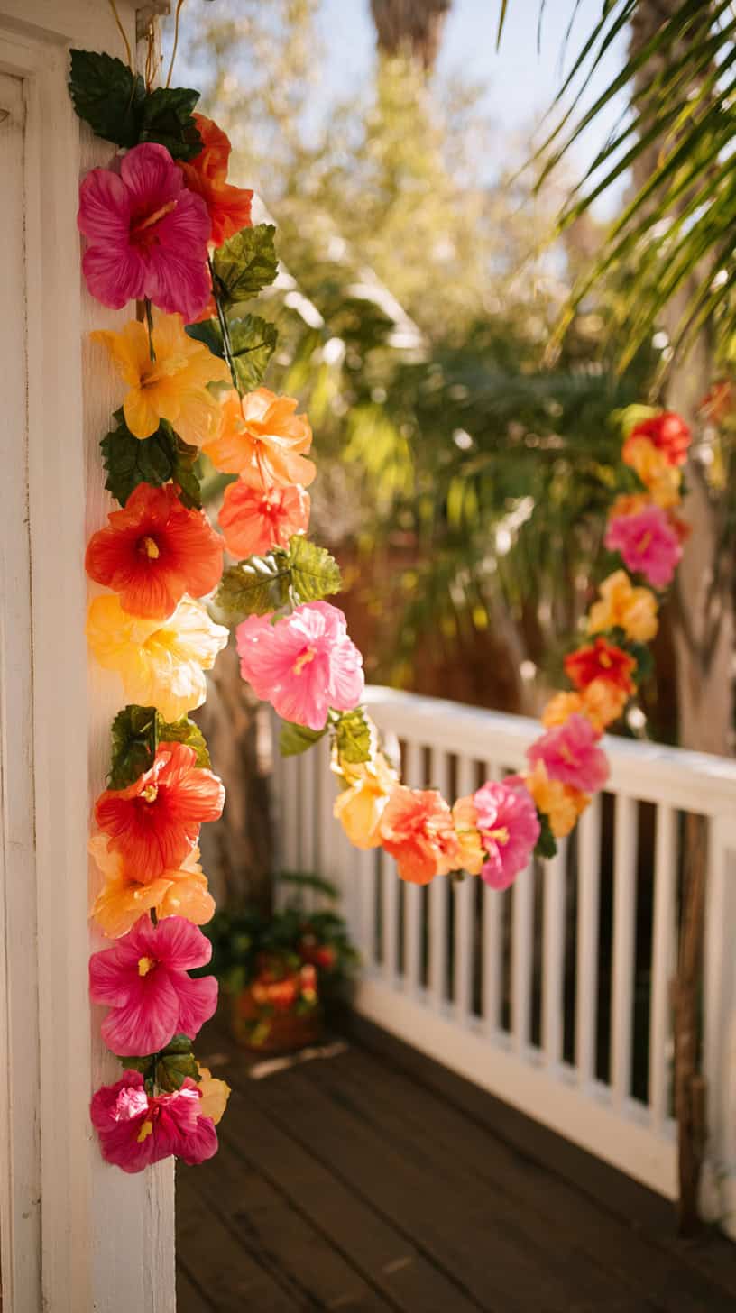 Hibiscus Flower Garland - Image 1