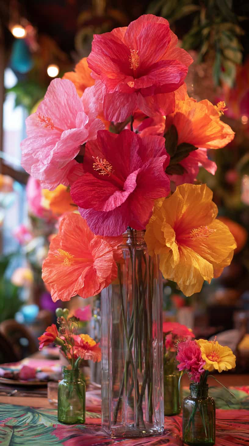 Hibiscus Tissue Flowers - Image 2
