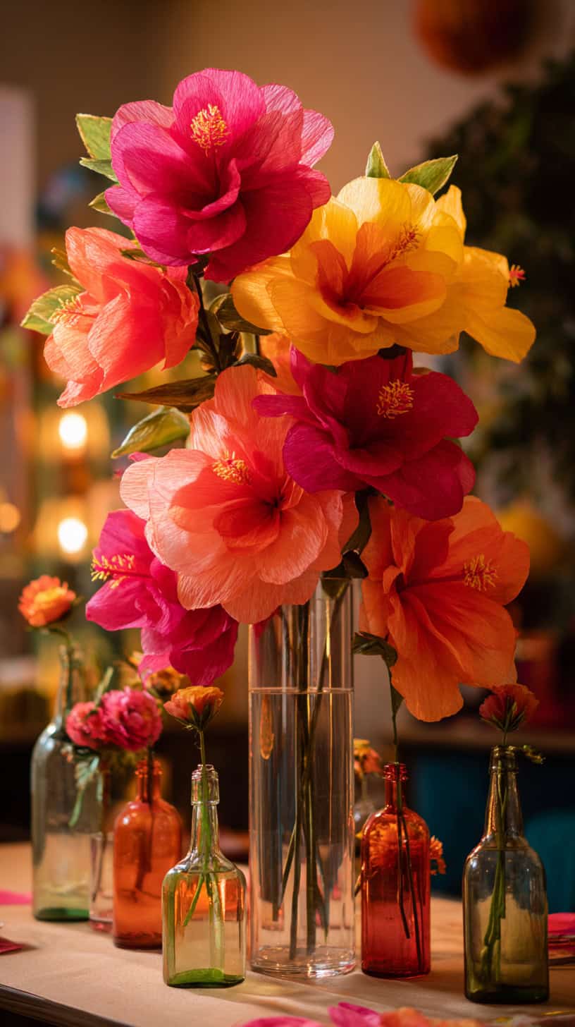 Hibiscus Tissue Flowers - Image 1