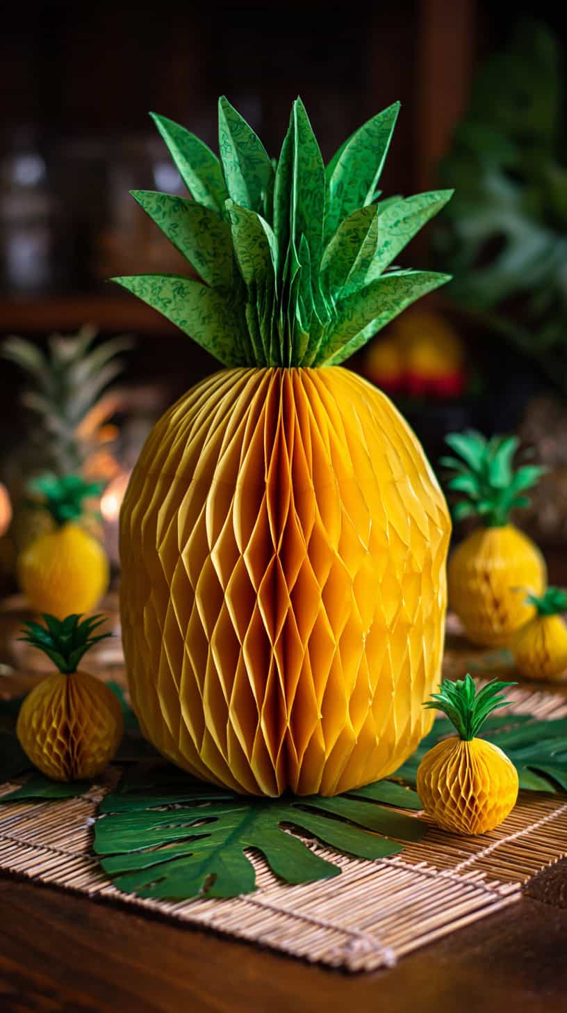 Large Honeycomb Pineapple - Image 1