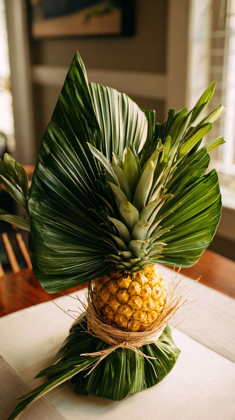 Luau Leaf Pineapple Wrap - Image 1
