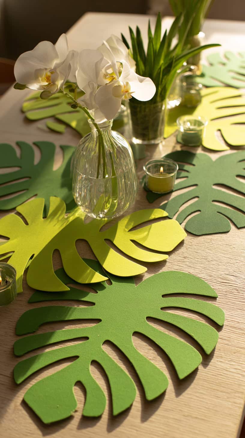 Monstera Leaf Cutouts - Image 1