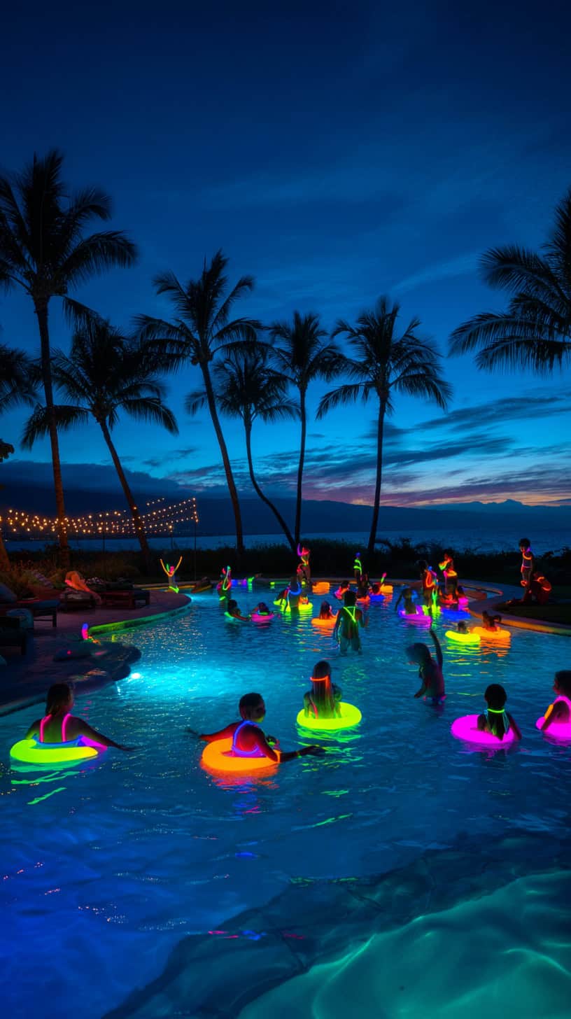 Neon Tropical Glow Sticks - Image 2