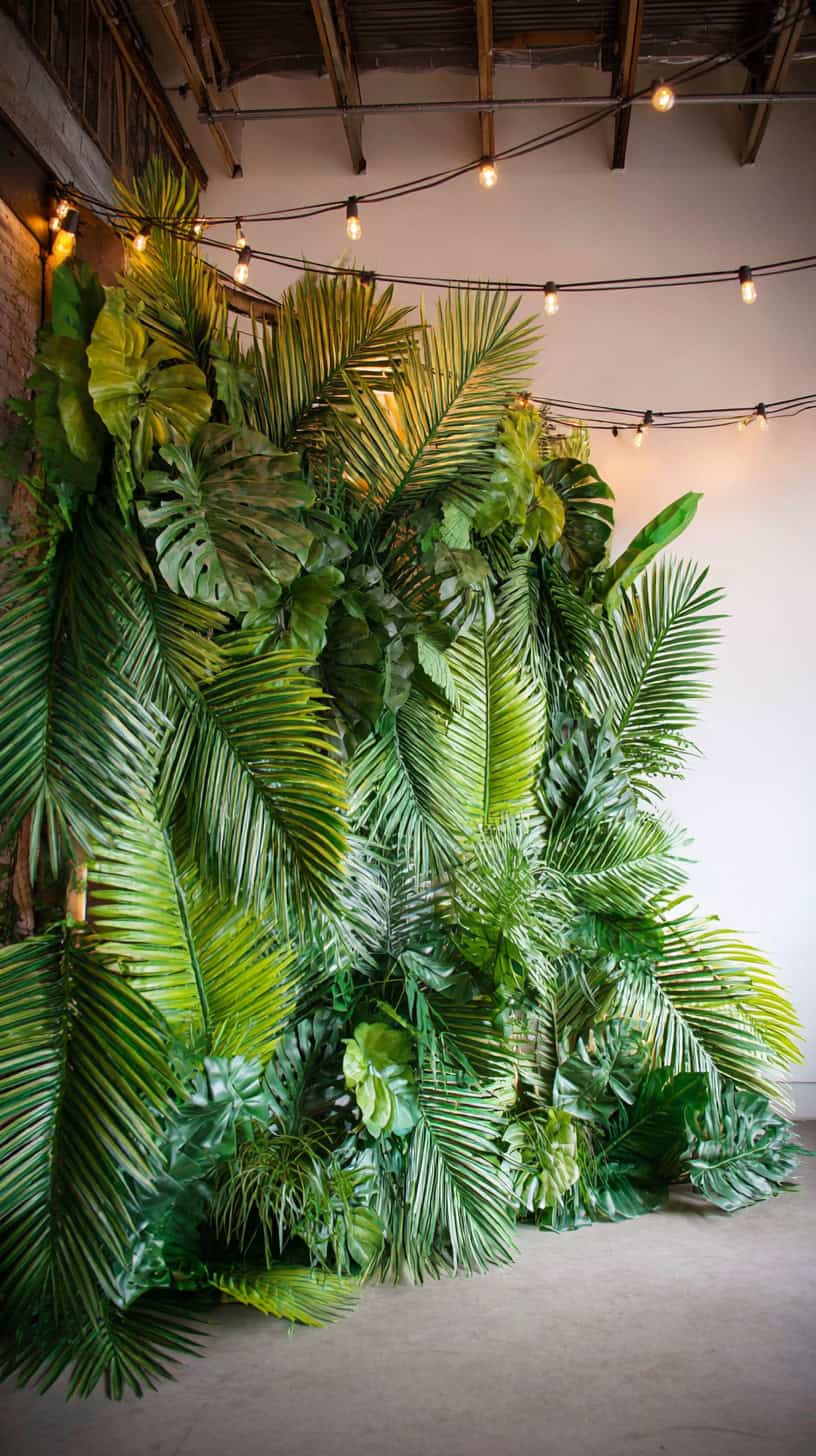 Palm Leaf Backdrop - Image 2