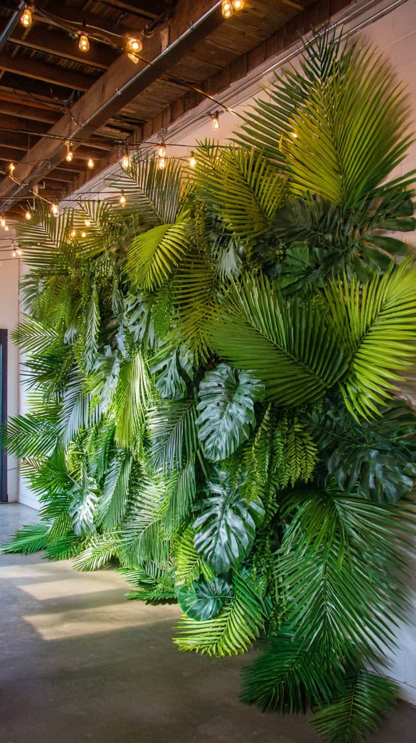 Palm Leaf Backdrop - Image 1