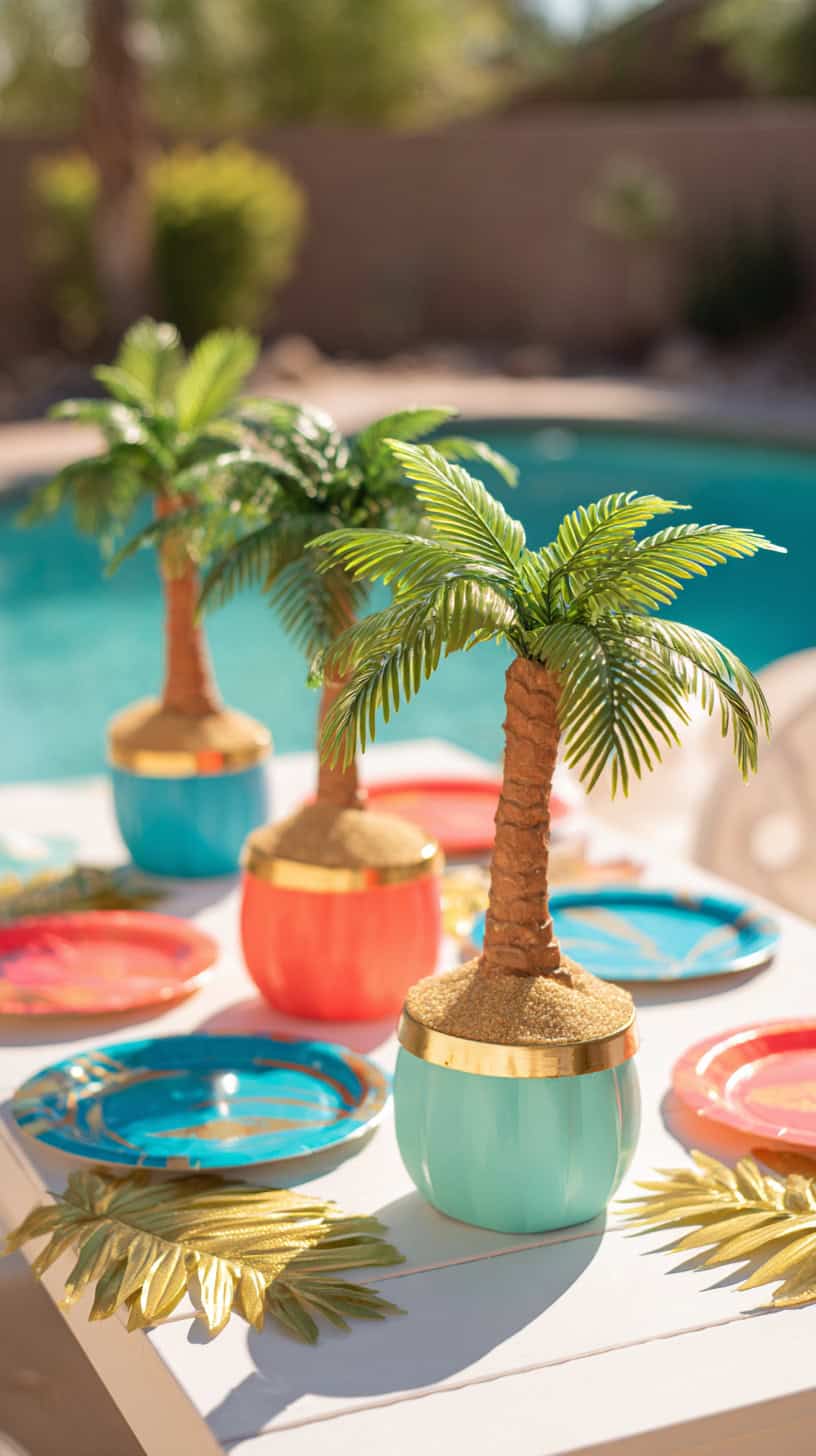 Palm Tree Centerpieces - Image 2