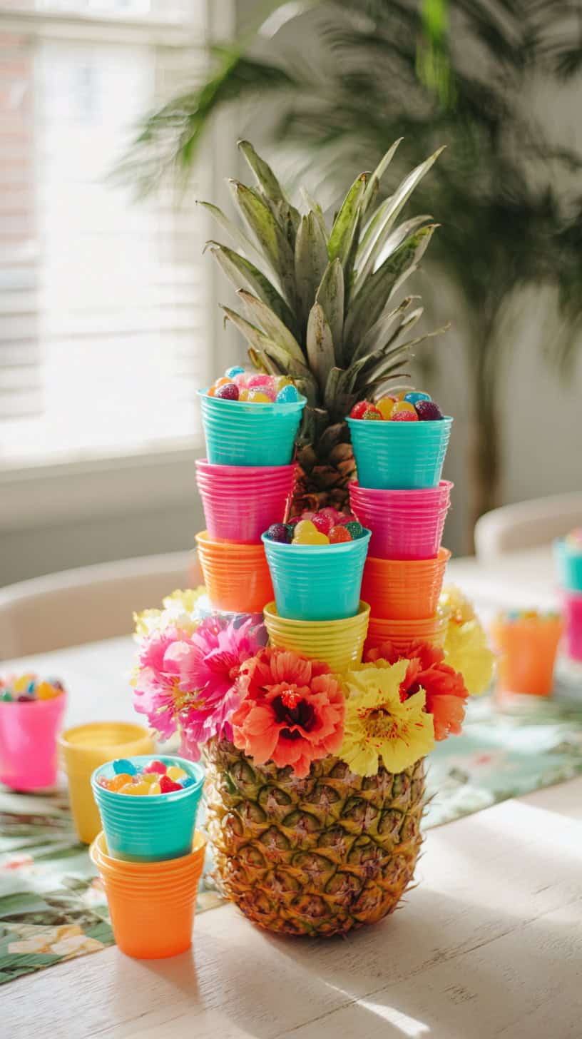 Pineapple Cup Palm Stack - Image 1