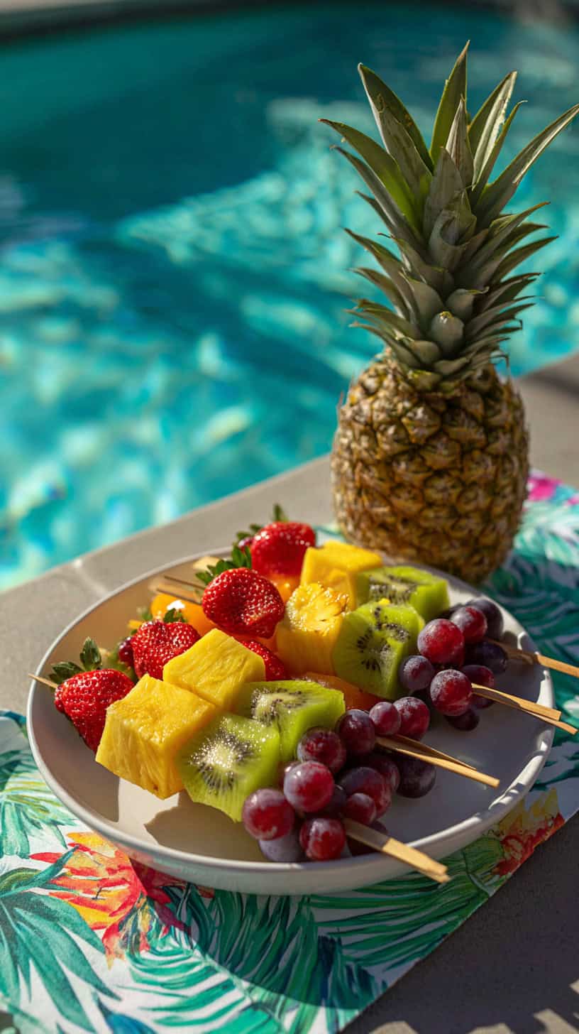 Pineapple Fruit Skewers - Image 1
