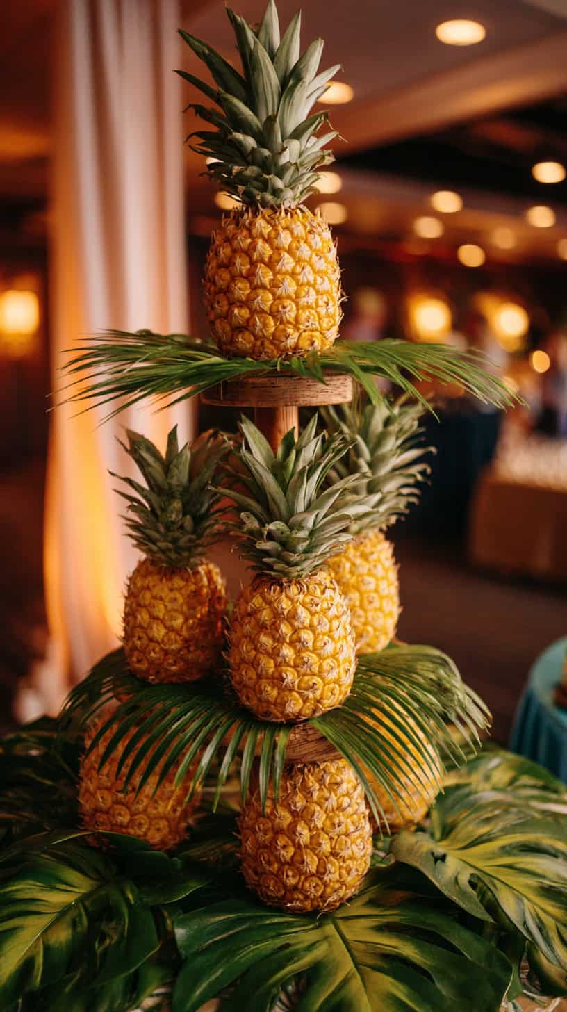 Pineapple Palm Tree Tower - Image 2