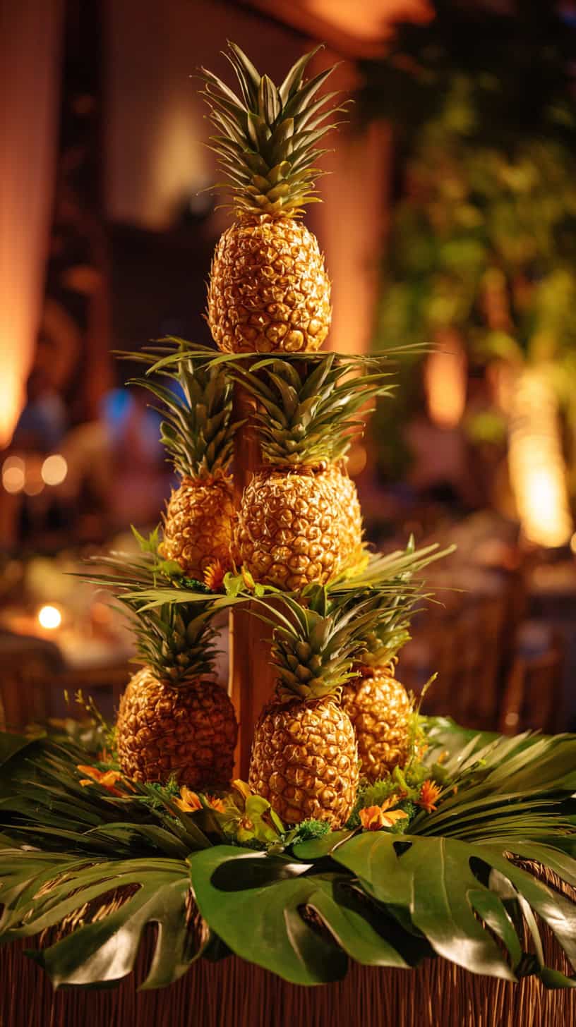 Pineapple Palm Tree Tower - Image 1
