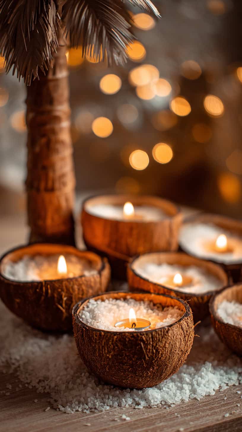 Shell Candle Holder Tree - Image 1