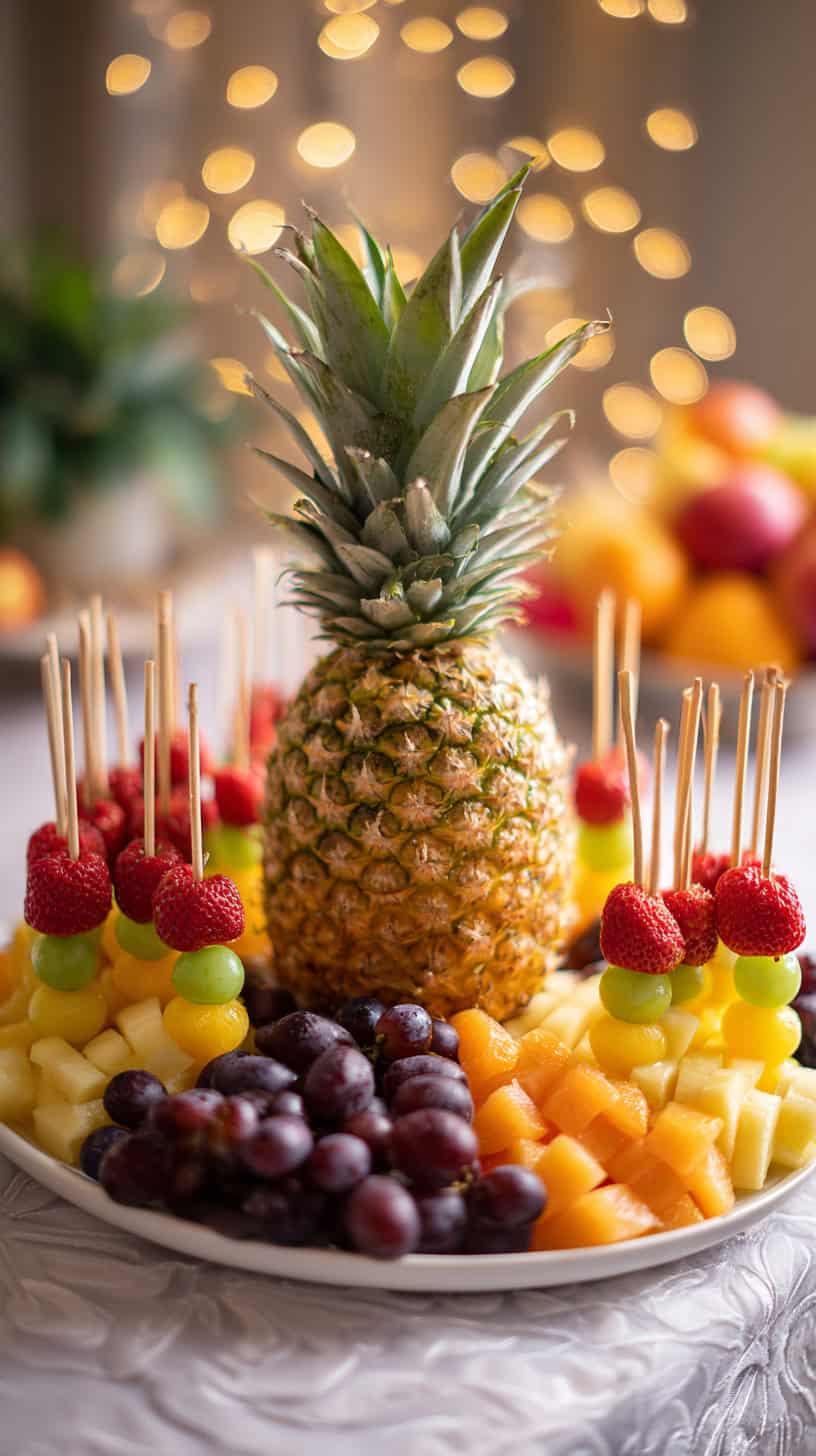 Simple Skewered Pineapple - Image 1