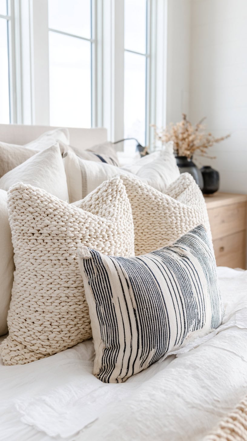 Textured Throw Pillows - Image 2
