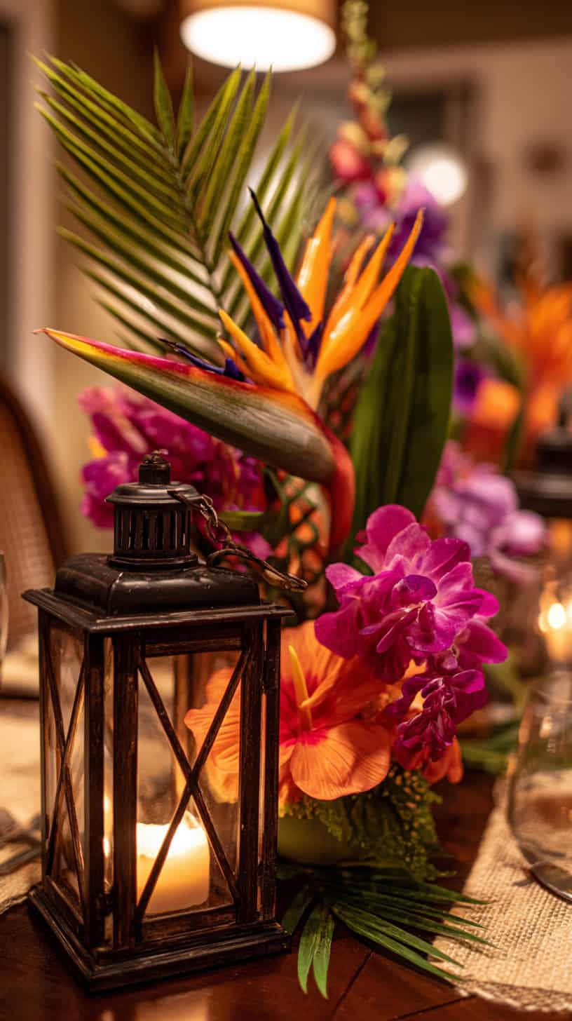 Tropical Floral Arrangements to Tie It All Together - Image 2